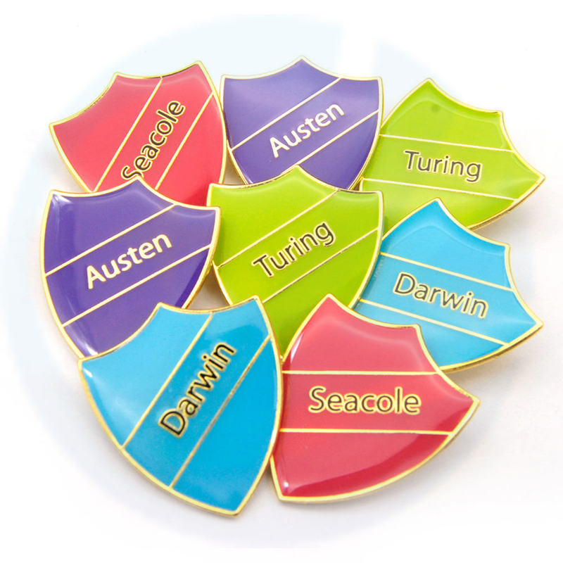 Pengilang Metal Crafts Badge Borong Lapel Pin Pembekal Sekolah Custom Epoxy Enamel Pin Hard Enamel Pin