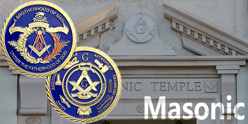 Duit syiling Masonik Cabaran