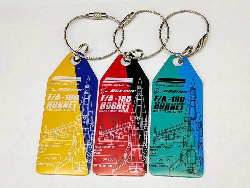 Keychain percetakan logam.