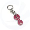 macrame metal Key Chain wanita